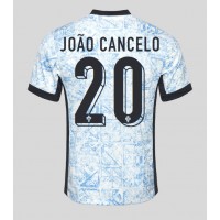 Portugal Joao Cancelo #20 Replika Bortatröja EM 2024 Kortärmad